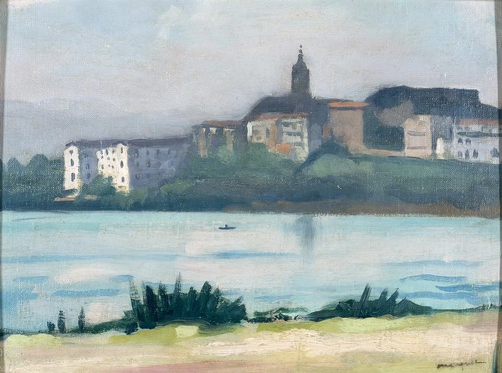 Albert Marquet - 122, Vista di Hondarribia, Museo di Grenoble
